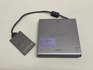Reproductor de CD-ROM portátil externo SONY VAIO PCGA-CD51/A probado funcionando - Imagen 1 de 4