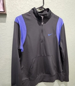 Womens Nike 1/4 Zip Athletic Pullover Jacket Size Large - Picture 1 of 10