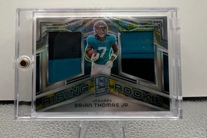 2024 Panini Spectra Rising Rookie Brian Thomas Jr. #RRM-BTJ /8 Splatter Neon - Bild 1 von 7