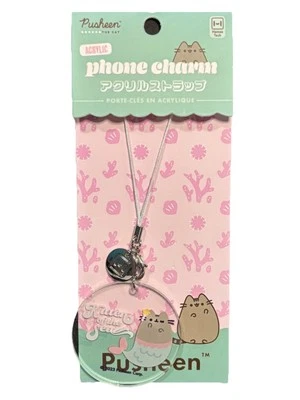 Pusheen the Cat-Kitten of the Sea-Acrylic Phone Charm NWT - Image 1 of 4