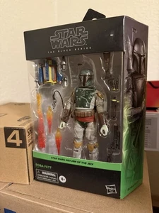 Star Wars: The Black Series Return of the Jedi - Boba Fett 6" Figur Hasbro - Bild 1 von 4