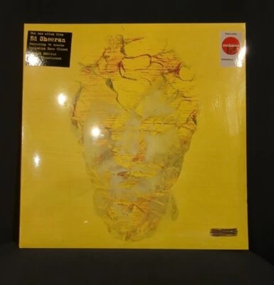 Ed Sheeran Subtract  Translucent Yellow LP  Sealed Vinyl Record Target Exclusive - Image 1 of 3