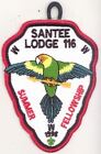 OA 116 Santee Lodge 1996 Summer Fellowship Camp Coker