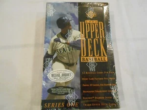 1994 Upper Deck Baseball Box Sealed Series 1 Cards Jorden,Griffey,Mantle Auto - Picture 1 of 7