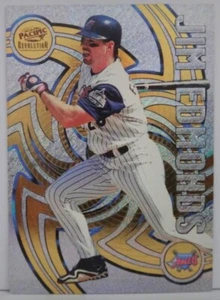 1998 Pacific Revolution Embossed Jim Edmonds #2 Bsseball Card - Picture 1 of 3