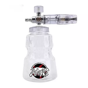 Pressure Washer Snow Foam Cannon Lance Gun 1/4" Quick Release Foam Cannon Bottle - Picture 1 of 6