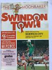 SWINDON TOWN V NORWICH CITY ( SIMOD CUP) PROGRAMME.   09/02/1988