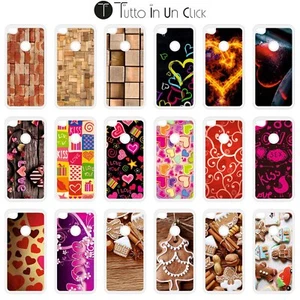 Custodia cover TPU GEL per Huawei P8 Lite 2017 -SB bianca Design _719_736 - Foto 1 di 19