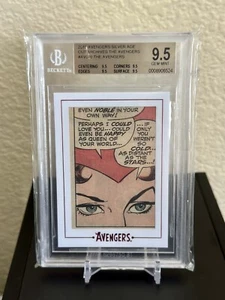 2015 Avengers Silver Age SCARLET WITCH #76 Comic Cut Panel Archives /133 BGS 9.5 - Picture 1 of 2