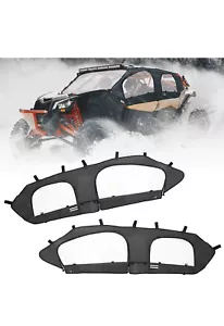 Kemimoto X3 Soft Upper Door Set Kit, UTV Soft Cab Doors top Enclosure - Picture 1 of 5