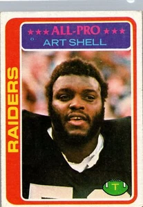 Art Shell 1978 Topps #460 FOOTBALL Card Oakland Raiders - Picture 1 of 2