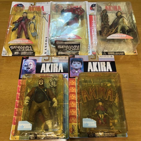 AKIRA McFARLANE TOYS 3D Animation From Japan Series Figure 5 Piece Set Cover