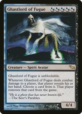 Ghastlord of Fugue Shadowmoor NM Blue Black Rare MAGIC GATHERING CARD ABUGames