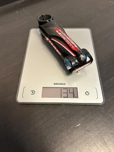 NEW Time Monolink Ulteam Stem 31.8/130mm Black/Red +/- 6° Threadless Stem NEW - Picture 1 of 5