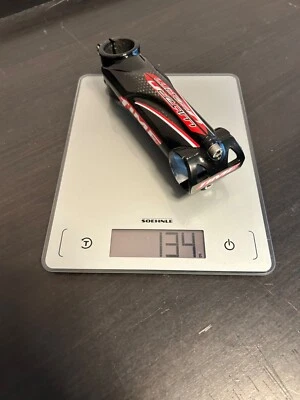 NEW Time Monolink Ulteam Stem 31.8/130mm Black/Red +/- 6° Threadless Stem NEW - Image 1 of 4