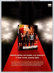 Entourage First Season HBO Series Promo 2005 Full Page Print Advertisement - Picture 1 of 4