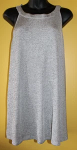 Torrid 2 Gris Acanalado Sin Mangas Top Escote Trasero Cerradura 2x - Imagen 1 de 5