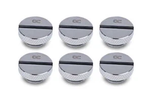 Alphacool Eiszapfen Verschlussschraube G1/4 - 6pcs Set Chrome - Bild 1 von 4