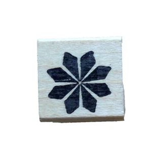 Impress Stempel Schneeflocke 3/4" Durchmesser - Bild 1 von 5