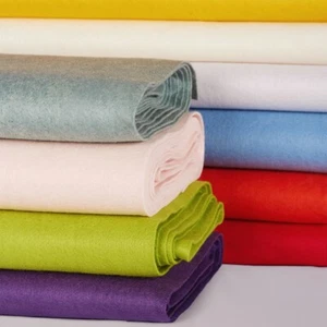 Oscar & Ivy Wool blend Viscose Mix Felt 36" Wide Fabric Sold by Metre - Picture 1 of 28