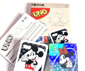Mattel UNO Disney 100 Card Game feat. Disney Characters, Minnie Mouse Foil Card - Picture 1 of 5