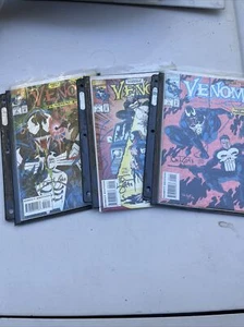 Venom Funeral Pyre Dynamic Forces Compete Signed Set #1-3 Tom Lyle - Picture 1 of 8