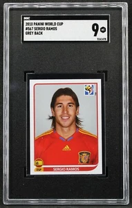 2010 Panini World Cup Stickers Sergio Ramos Grey Back Spain SGC 9 - Picture 1 of 2