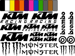 KTM brem.. mons... aufkleber sticker fahrrad bicycle - Bild 1 von 12