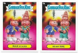 2013 Garbage Pail Kids BNS3 set base completo 129-194 a/b 132 carte totali - Foto 1 di 1