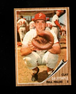 1962 Topps # 434 Clay Dalrymple Vg-Ex - Picture 1 of 2