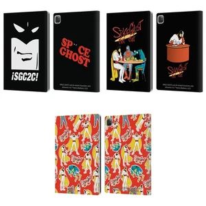 OFFICIAL SPACE GHOST COAST TO COAST GRAPHICS LEATHER BOOK CASE FOR APPLE iPAD - Picture 1 of 9
