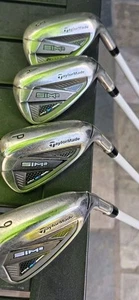 TAYLORMADE SIM 2 MAX LADIES RIGHT HAND IRON SET 9-PW-AW-SW - Picture 1 of 11