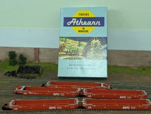 Athearn HO GBRX APC Gunderson Maxi III Well Container Car Set Kit - 5914 - Picture 1 of 13