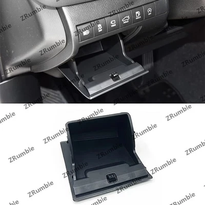 Caja de almacenamiento inferior izquierda negra para Toyota Camry 8th 2018 2019 2020 salpicadero Foto 1 de 4