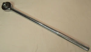 WRIGHT TOOL 6400 Ratchet, 3/4 Drive Made in USA, Reversing 24", Polished Chrome - Picture 1 of 9