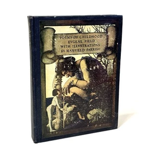Poems Of Childhood Eugene Field 1904 First Maxfield Parrish Illustrated Edition - Picture 1 of 15