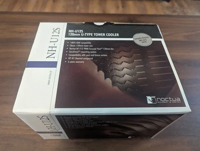 Noctua NH-U12S Premium CPU Cooler with NF-F12 120mm Fan - Brown - Image 1 of 4