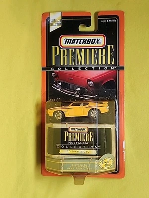 Matchbox Premiere NOSTALGIA COLLECTION ORANGE '70 PONTIAC GTO NOS 🔥A4 - Image 1 of 4