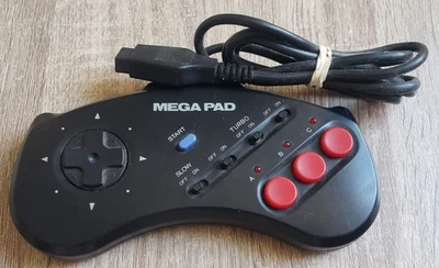 Sega MEGA PAD AS-1007-MD ASSC2 Megadirve controller Joystick md - Image 1 of 4