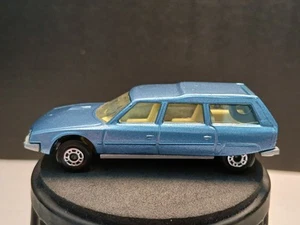 VINTAGE 1979 MATCHBOX LESNEY SUPERFAST #12 CITROEN CX - BLUE - MADE IN ENGLAND - Picture 1 of 7