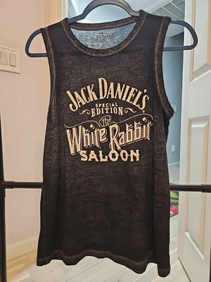 Jack Daniels Special Edition White Rabbit Saloon XS Women's Shirt - image 1 of 4