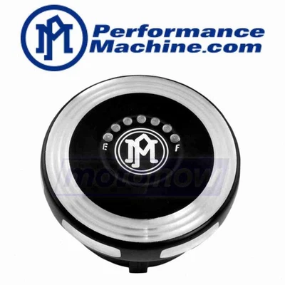 Performance Machine Merc Gas Cap With LED Fuel Light for 1996-2009 Harley yk Foto 1 de 4