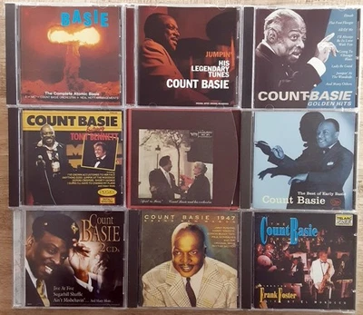 Count Basie CD lot x 9 Atomic Jumpin April In Paris Brand New Wagon Live At El M Foto 1 de 3