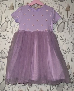 Girls Age 5-6 Years - Next Party Dress - Excellent Condition - Picture 1 of 2