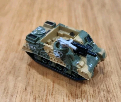 Vintage Galoob Micro Machines Military Ground Vehicle M7 Priest Mini Tank 1992 - Image 1 of 4