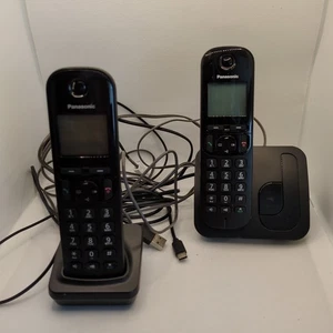Panasonic Cordless Landline Home Telephones Plug In KX-TGC210E - Picture 1 of 4