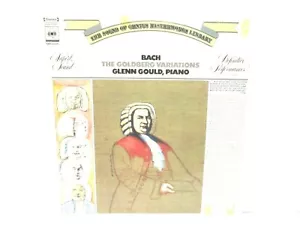 BACH THE GOLDBERG VARIATIONS GLENN GOULD PIANO VINYL RECORD - Picture 1 of 4