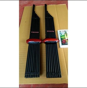 x2 Khaen Black Bamboo Musical Isan Thai Mouthorgan Instrument Folk Tradition. - Picture 1 of 8