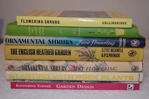 GARDENING BOOKS - DESIGN - SHRUBS - HEATHER - ROCK PLANTS - MULTIBUY DISCOUNT - Picture 1 of 8