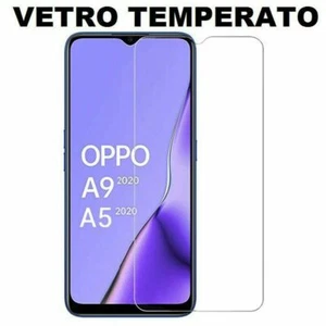 PELLICOLA VETRO TEMPERATO Per OPPO A5 2020 Protezione Schermo Display LCD A 5 - Zdjęcie 1 z 5